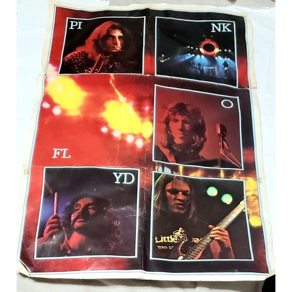 Pink Floyd Dark Side Moon Vinyl Insert Band Poster 20"x30" Psychedelic - Picture 1 of 16